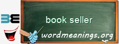 WordMeaning blackboard for book seller